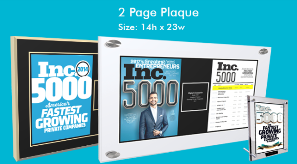 Inc. 500 & 5000 | Merit Plaques | Preserve Your Newspaper & Magazine ...